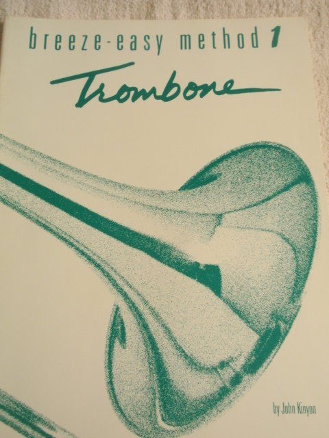 Lot of 3 TROMBONE Music Instruction Books - NEW
