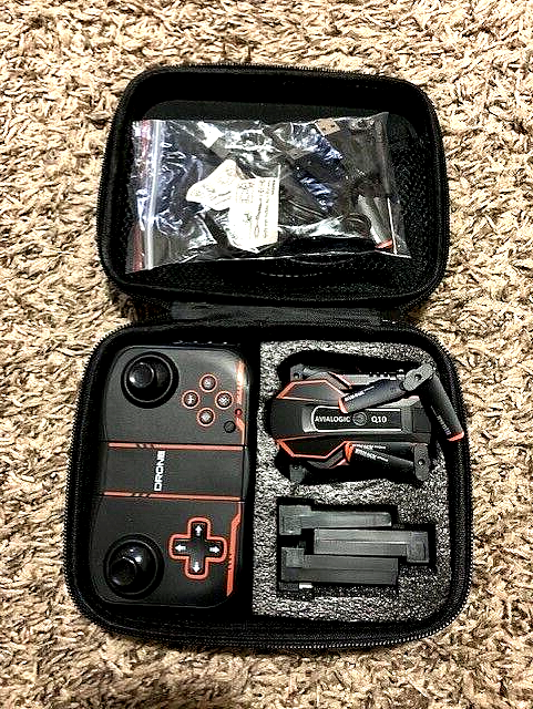 AVIALOGIC Remote Control Q10 FPV Camera Drone Foldable Quadcopter