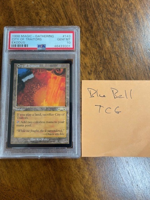 裏切り者の都　city of traitors x1 英語　mtg 買取)裏切り者の都/City of Traitors(EXO)(日英) - カード