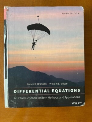 Differential Equations An Introduction to Modern Methods and Applications book