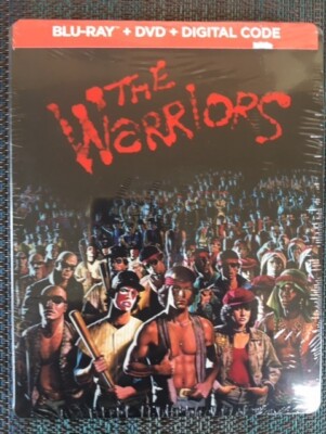 THE WARRIORS-1979 Blu-Ray-DVD-Digital Steelbook Theatrical & Director's Cut OOP