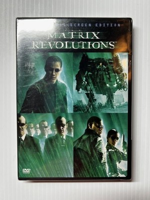 The Matrix Revolutions DVD 2004 Keanu Reeves Brand New Factory Sealed