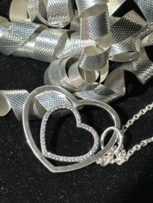 PANDORA FOREVER IN MY HEART NECKLACE-390364CZ -90