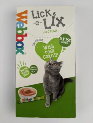 Webbox Lick-e-lix Cat Treats - Various Flavours available.