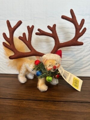 2004 Annalee 4'' Reindeer Kitty #808604 New with Tag