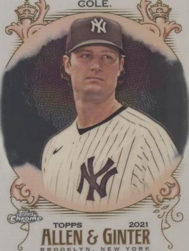 2021 Topps Allen & Ginter Chrome - Gerrit Cole #123