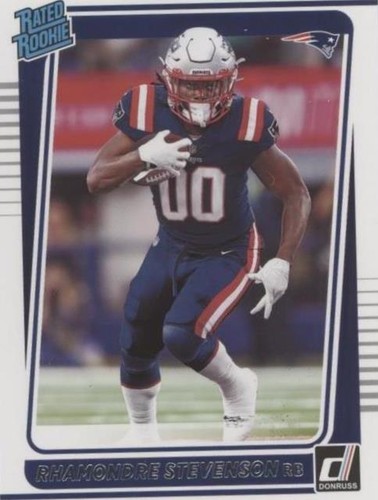 2021 Panini Donruss Rhamondre Stevenson #286