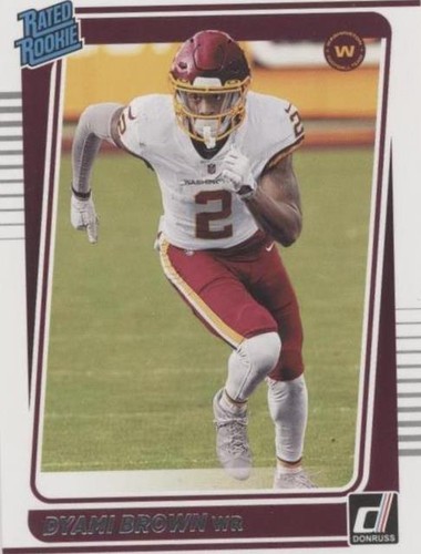 2021 Panini Donruss Dyami Brown #278
