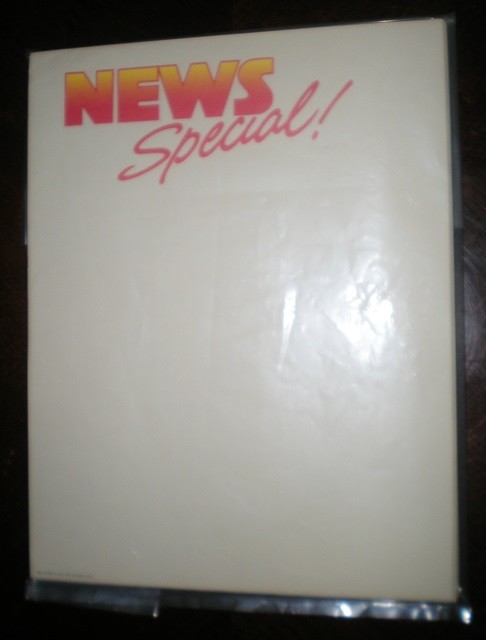 Novelty Fun Letterhead – News Special! – 45 sheets