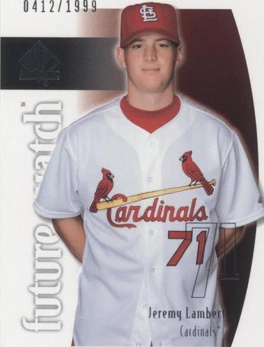 2002 SP Authentic - Jeremy Lambert #103