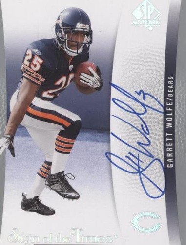 2007 SP Authentic Garrett Wolfe #SOTT-GW