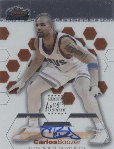2002-03 Topps Finest - Carlos Boozer #177