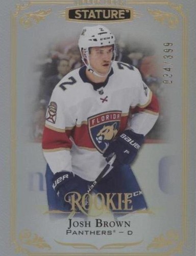 2019-20 Upper Deck Stature - Josh Brown #169