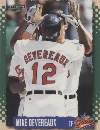 1995 Score - Mike Devereaux #476