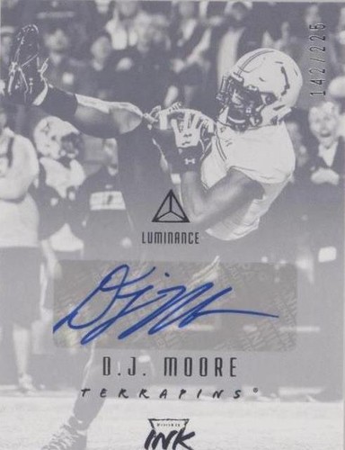 2018 Panini Luminance D.J. Moore #RI-DJM