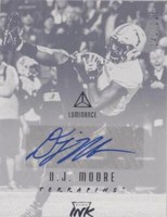 2018 Panini Luminance D.J. Moore #RI-DJM