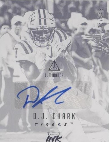 2018 Panini Luminance DJ Chark #RI-DJC