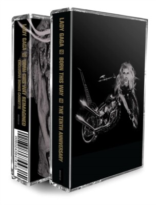LADY GAGA BORN THIS WAY [TENTH ANNIVERSARY EDITION] NEW CASSETTE