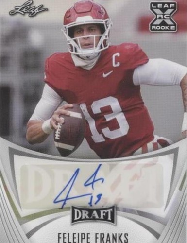 2021 Leaf Draft Feleipe Franks #BA-FF1