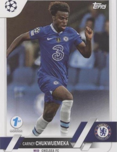 2022-23 Topps UEFA Club Competitions 1st Edition Carney Chukwuemeka #91