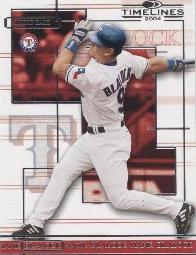 2004 Donruss Timelines - Hank Blalock #18