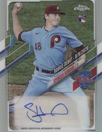 2021 Topps Chrome Update Series - Spencer Howard #RDA-SH