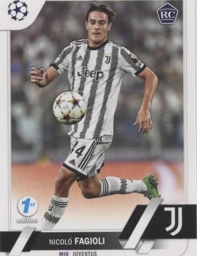 2022-23 Topps UEFA Club Competitions 1st Edition Nicolo Fagioli #53