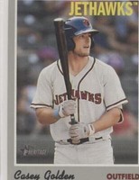 2019 Topps Heritage Minor League Edition - Casey Golden #80