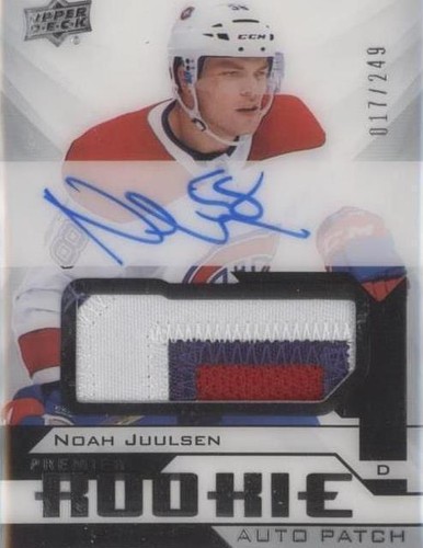 2018-19 Upper Deck Premier - Noah Juulsen #AR-NJ