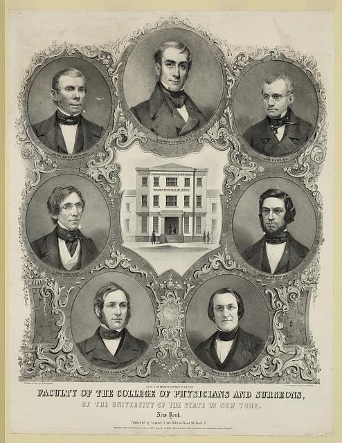 College of Physicians & Surgeons,New York,Torrey,Gilman,John Beck,Robert Watts