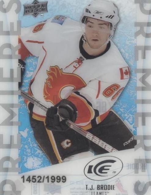2010-11 Upper Deck Ice - T.J. Brodie #65