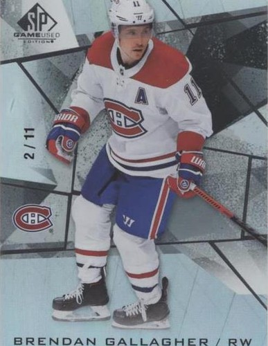 2021-22 Upper Deck SP Game Used - Brendan Gallagher #57