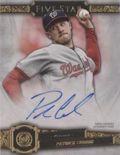 2021 Topps Five Star - Patrick Corbin #FSA-PCH