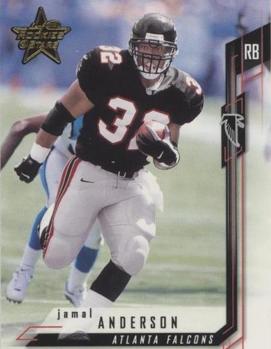 2001 Leaf Rookies & Stars Jamal Anderson #37