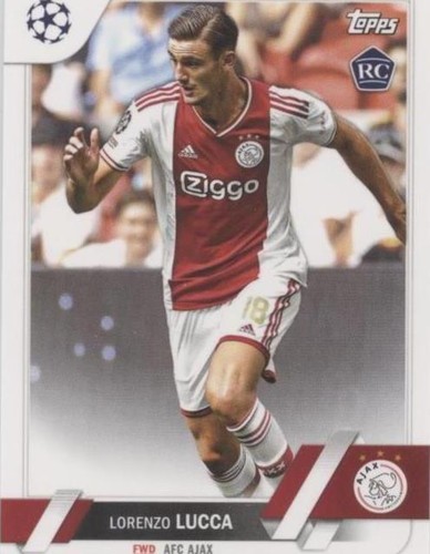 2022-23 Topps UEFA Club Competitions Lorenzo Lucca #143