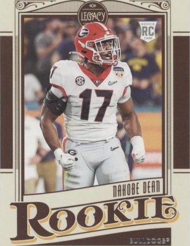 2022 Panini Chronicles Draft Picks Nakobe Dean #18