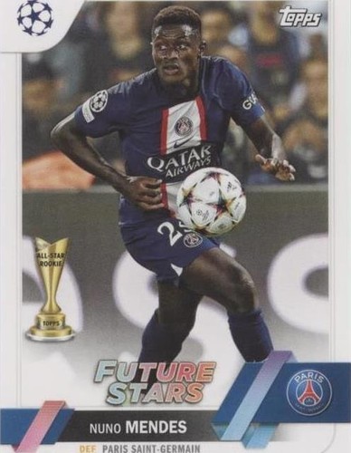 2022-23 Topps UEFA Club Competitions Nuno Mendes #26