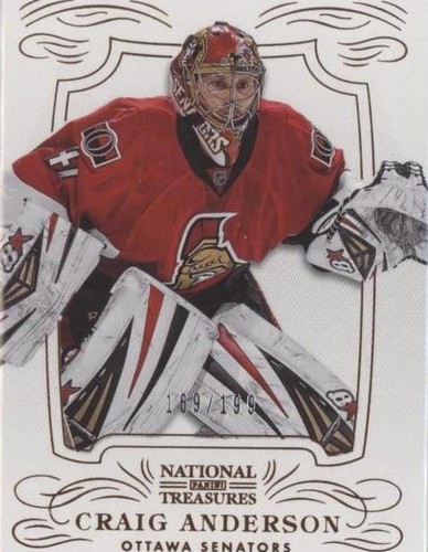 2013-14 Panini National Treasures - Craig Anderson #41
