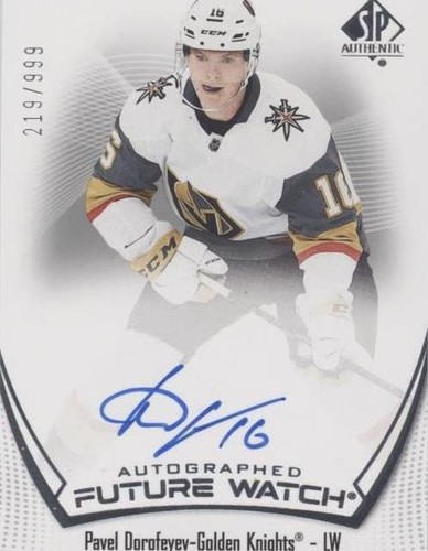 2021-22 SP Authentic - Pavel Dorofeyev #183