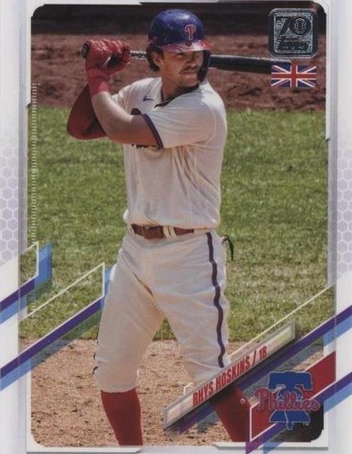 2021 Topps UK Edition - Rhys Hoskins #145
