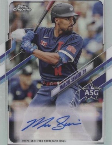 2021 Topps Chrome Update Series - Marcus Semien #ASGA-MS