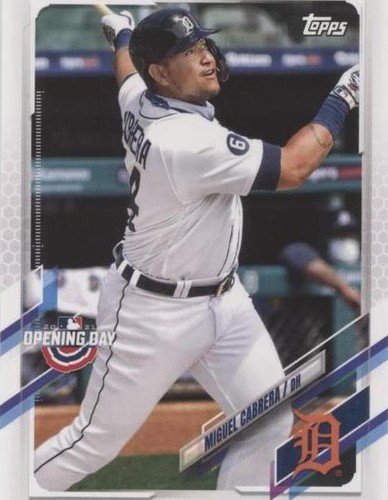 2021 Topps Opening Day - Miguel Cabrera #105