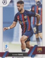 2022-23 Topps UEFA Club Competitions 1st Edition Alvaro Sanz #67