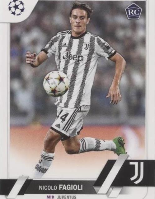 2022-23 Topps UEFA Club Competitions Nicolo Fagioli #53