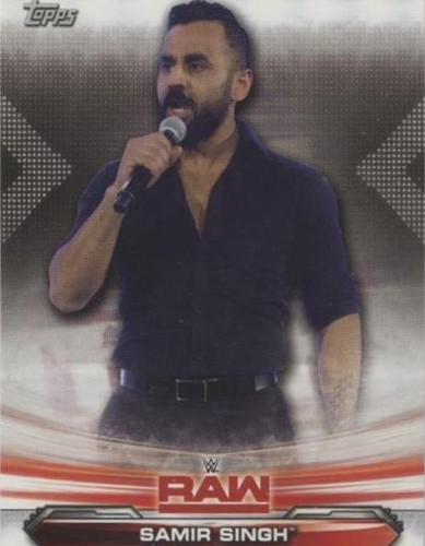 2019 Topps WWE Raw - Samir Singh #64