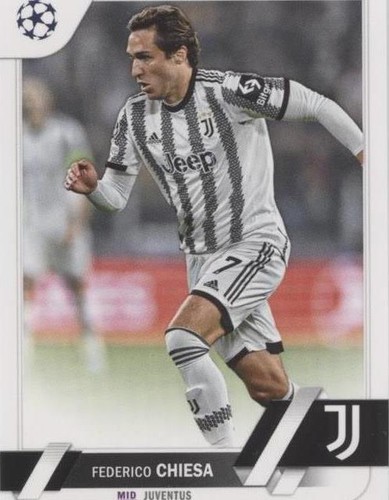 2022-23 Topps Finest Flashbacks UEFA Federico Chiesa #22