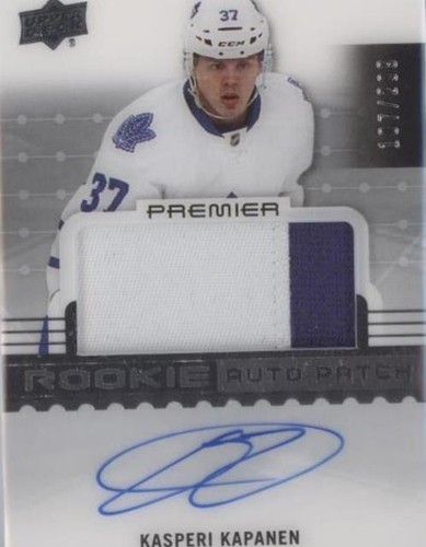 2016-17 Upper Deck Premier - Kasperi Kapanen #82
