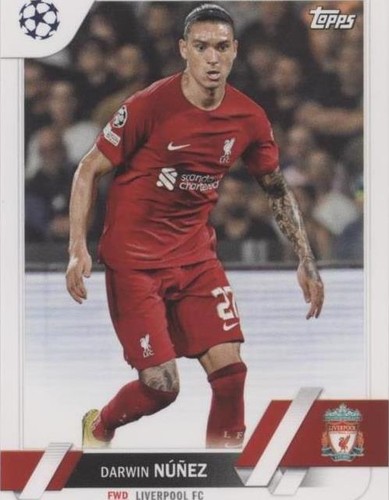 2022-23 Topps UEFA Club Competitions Darwin Nunez #56