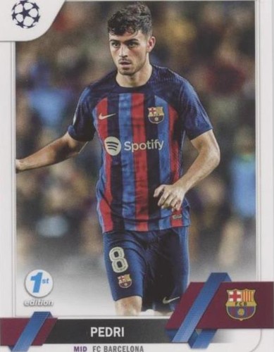 2022-23 Topps UEFA Club Competitions 1st Edition Pedri #136