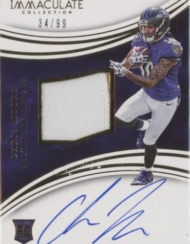 2016 Panini Immaculate Collection Chris Moore #133